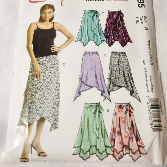 Easy Stitch n Save M5295 McCalls Size A Xsm, Sml, Med Sewing Pattern UNCUT - Picture 2 of 8